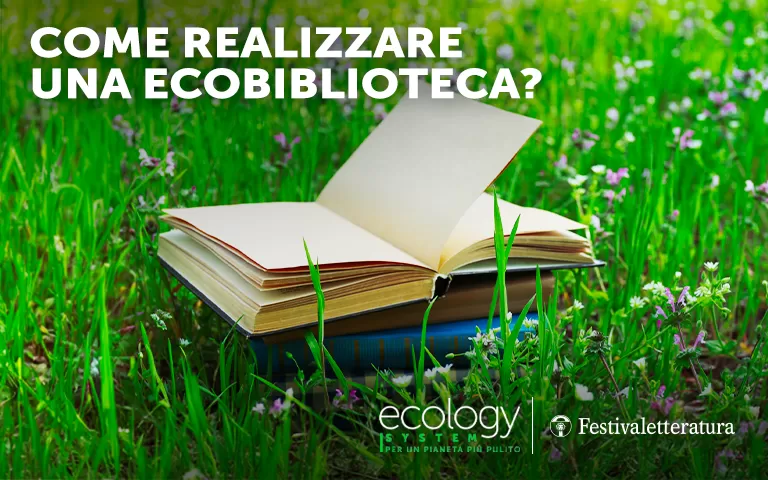 Ecology System sponsorizza l'Ecobiblioteca al Festivaletteratura di Mantova 2024